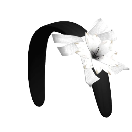 ♡ gothic flower horror protagonist headband