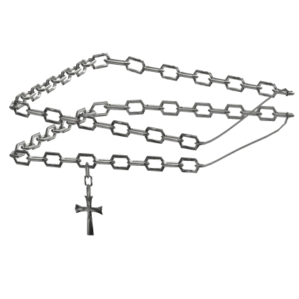 Arm Chain w Cross (Silver)