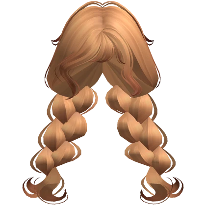♡ shoujo swirly braids in caramel honey