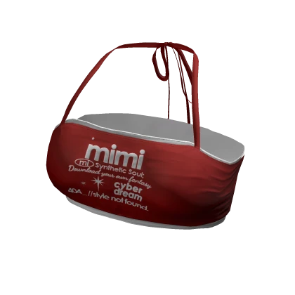 Red/White Y2K KPOP Tube Top V2 /MIWAS