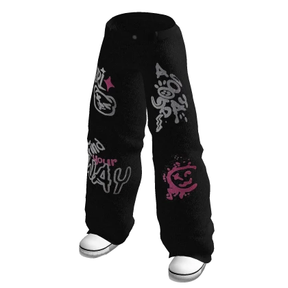 Designer Pants W/Shoe