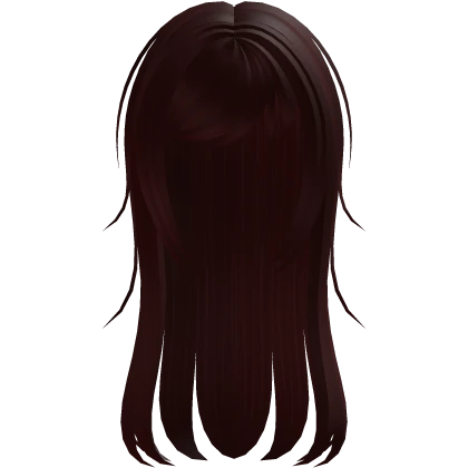 ♡𝄢 Soft flowy red hair w swept bangs