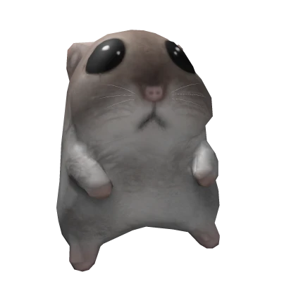 Sad Hamster Shoulder Pet