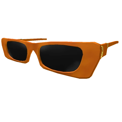 Orange Halloween RG Glasses