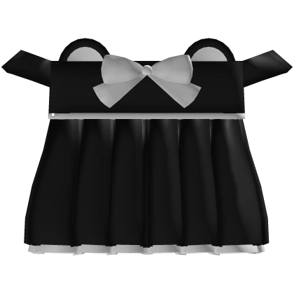 ꒰┊littl black panda dress 🐼 v2