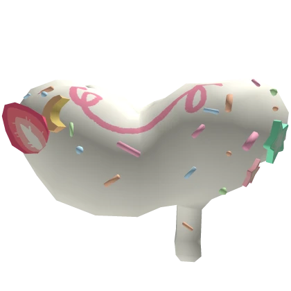 Whipped Cream Fruit Neck Fluff