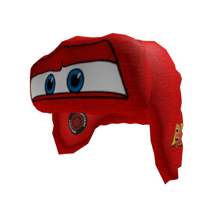 Lightning McQueen Race Car Ushanka