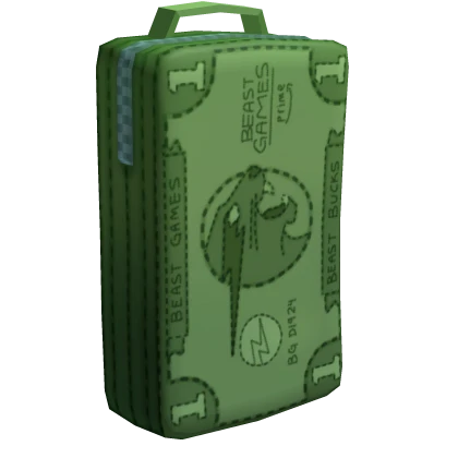 Beast Games Money Backpack Plushie