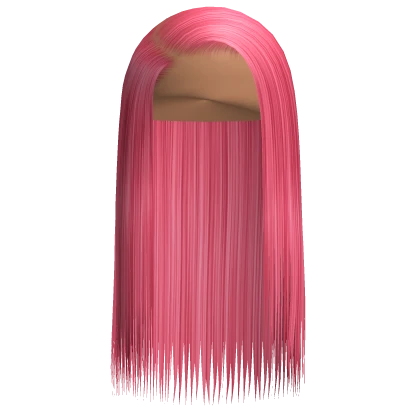 Side Parted Buss Down in Pink
