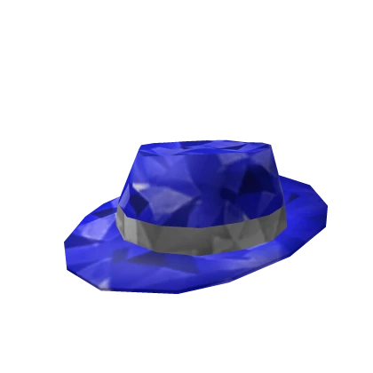 Bluey Blue Sparkle Fedora