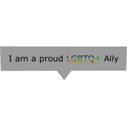 [🏳️‍🌈🏳️‍⚧️] I am a Proud LGBTQ+ Ally Sign