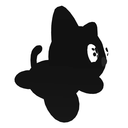 Black Cat Pet Head Accessory