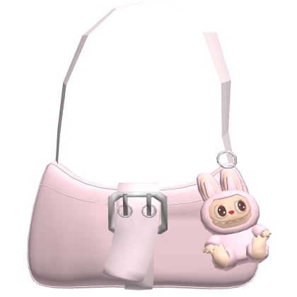 Pink Purse w/ Labubu