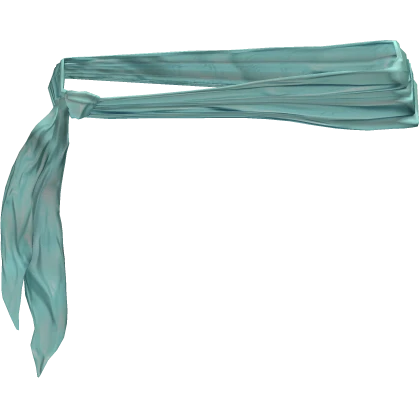 Blue Waist Belt 2000s Beach Scarf Y2K Mcbling