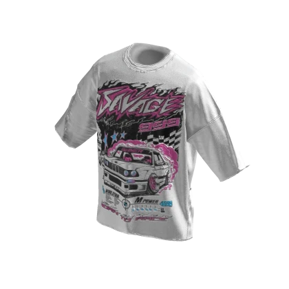 y2k Streetwear Savage T-Shirt