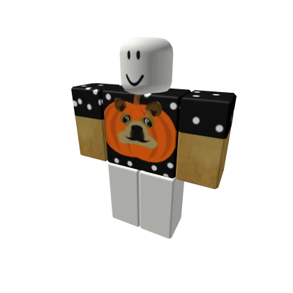 Roblox Doge Cult "Pumpkin" Halloween Doge Shirt