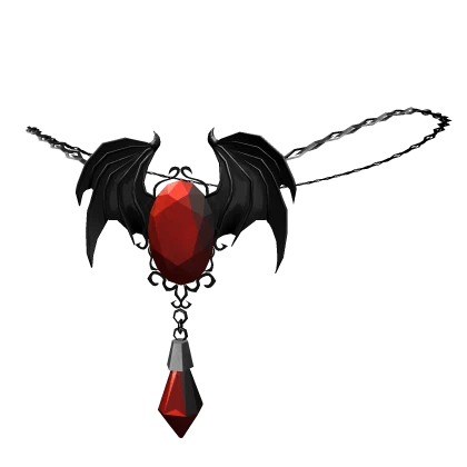 Vampire Black Ruby Wing Circlet