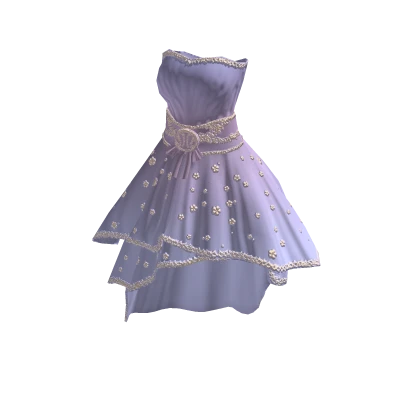 ♾️ Lavender victorian bloom dress