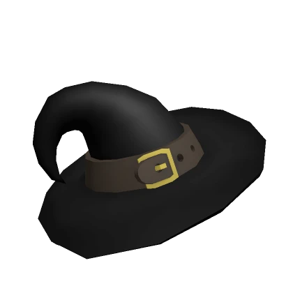 Stylised Black Wizard Hat