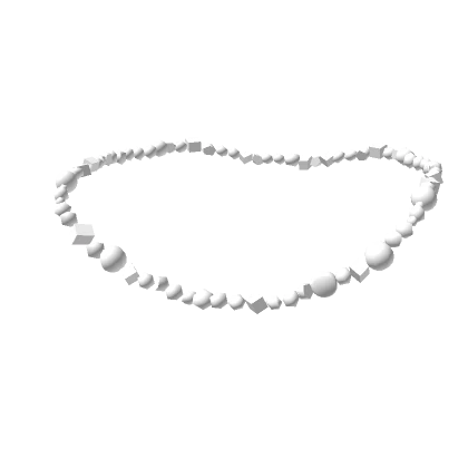 White Bead Necklace 1.0