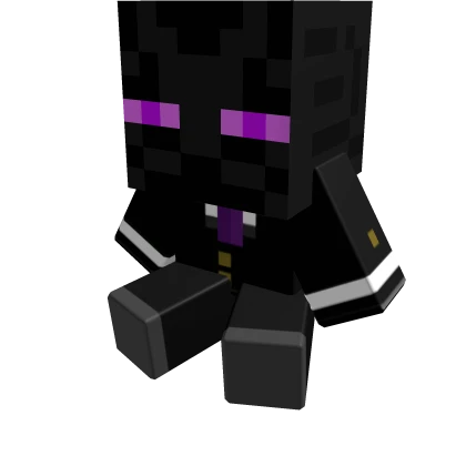 Enderman In A Suit Plushie (Shoulder Pal)