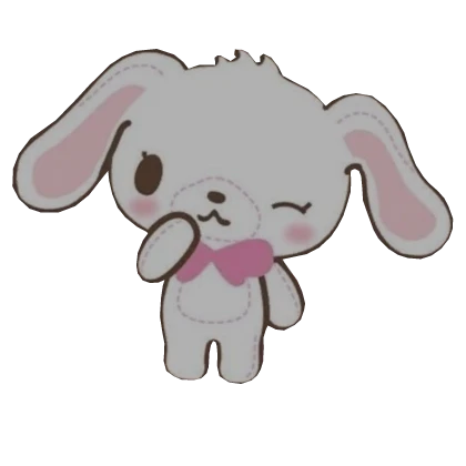 ୨ৎ | Sugar Bunnies ~ Cute Shiro Hairclip