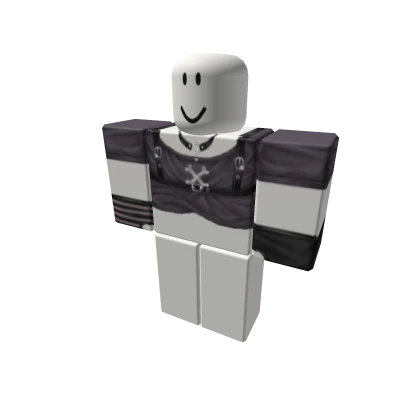 Skull Shirt with Pastel Goth Gloves