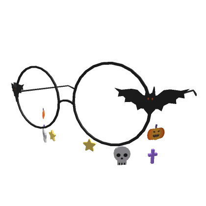 Halloween Sticker Glasses