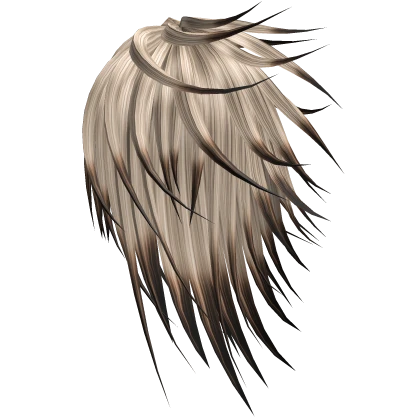 Blonde Dirt Long Japanese Windy Messy Hair