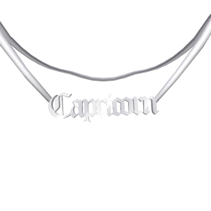 Capricorn ♑ Necklace 1.0 Zodiac Collection