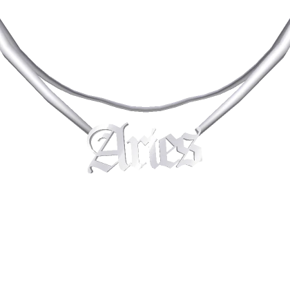 Aries ♈ Necklace 1.0 Zodiac Collection