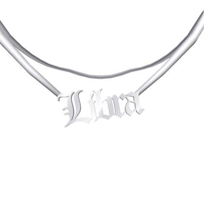 Libra ♎ Necklace 1.0 Zodiac Collection