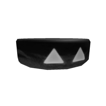 Dark Happy Jack-o'-lantern Blindfold