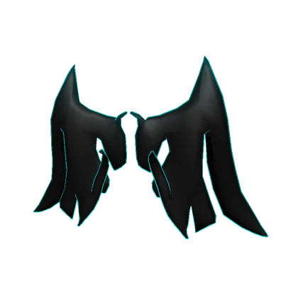 Blue Void Wings - Cartoony Outline