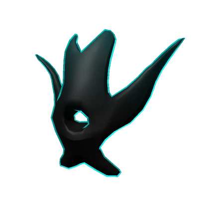 Blue Void Mask - Cartoony Outline