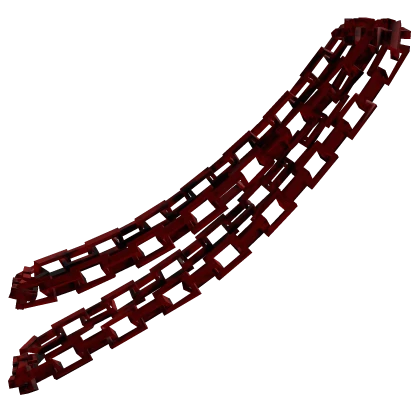 ✅ Red Silver Body Chain