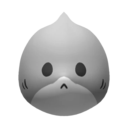 Chibi Shark Mask (Grey)