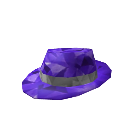 Deep Purple Galaxy Fedora