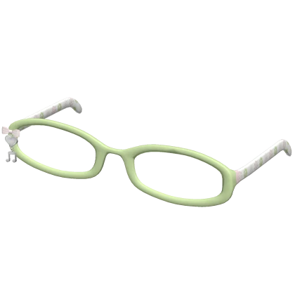 ♡ green pink igari mori harajuku kawaii glasses
