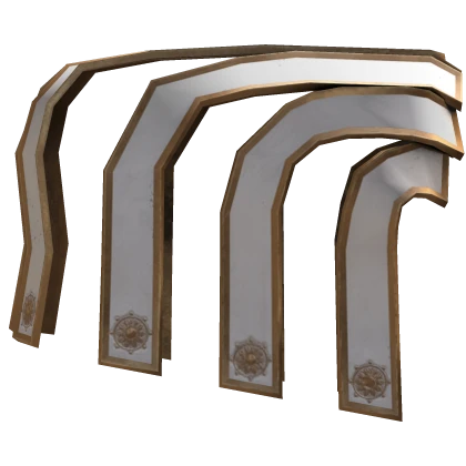 Triumphal Roman Musculata - Right Shoulder Tassels