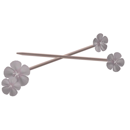 cute sakura flower hat accessory  