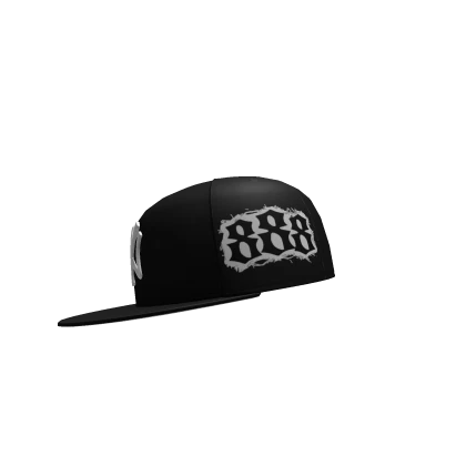 Cash Cobain 888 Fitted Cap | Sideways