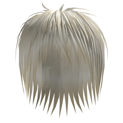 Beige Messy Vkei Emo Hair