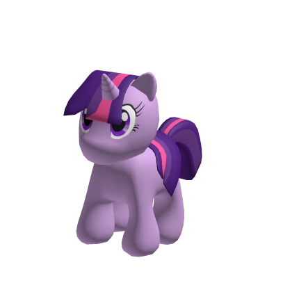 twilight sparkle purple unicorn pony holdable