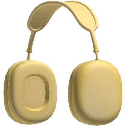 Pastel Yellow Wireless Headphones