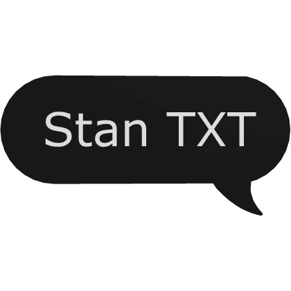Stan TXT KPOP chat bubble TOMORROW X TOGETHER