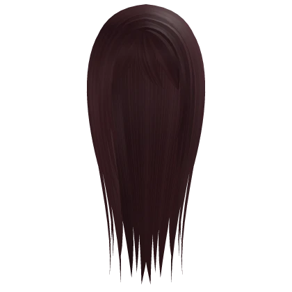 Long Wispy Gothic Hair - Red
