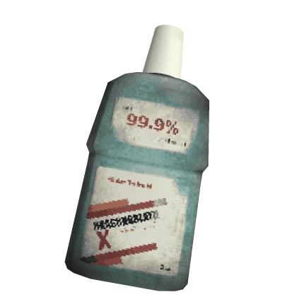 Pixelated Dragonbreath Mouthwash (Left Hip)