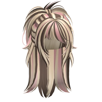 Y2K Fairy Grunge Igari Ponytail (Neapolitan)