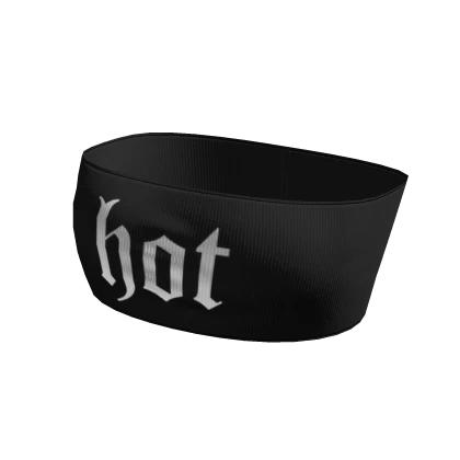 ♔ Ayeshas Hot Black Mini Cropped Top